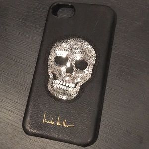 Nicole Miller SEQUIN SKULL IPHONE 6/6S/7/8 CASE